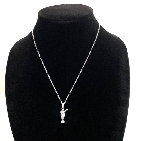 Milkshake Necklace Ice Cream Parlor Diner May Be Personalized - Picture 2 of 10